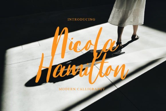 Nicola Hamilton Font - Featured Image