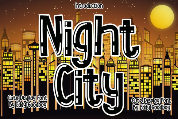 Night City Font - Featured Image