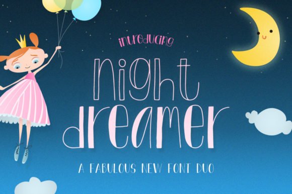 Night Dreamer Font - Featured Image