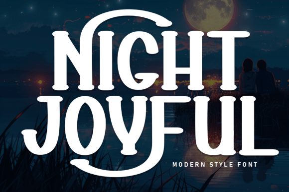 Night Joyful Font - Featured Image