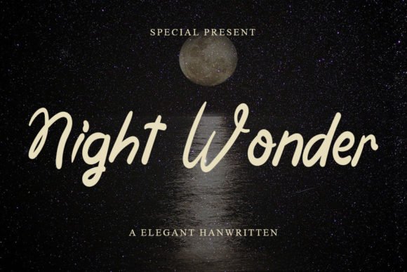 Night Wonder Font - Featured Image