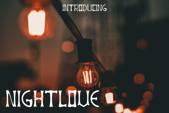 Nightlove Font - Featured Image