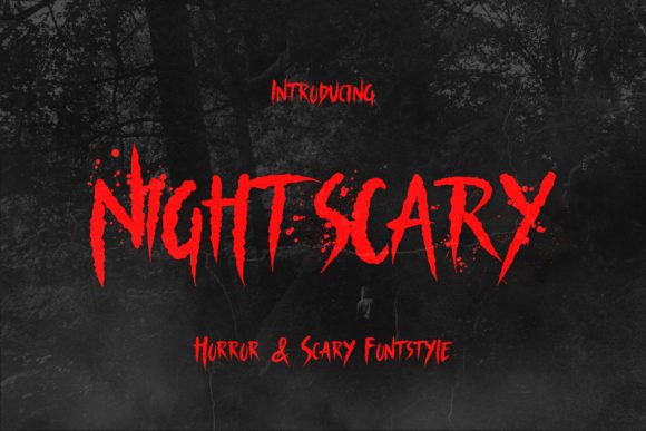 Nightscary Font - Featured Image