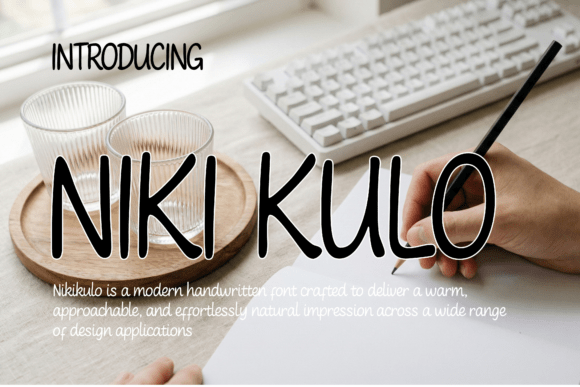 Niki Kulo Font - Featured Image