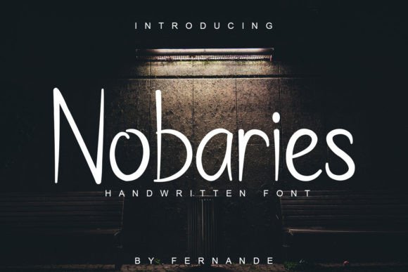 Nobaries Font - Featured Image