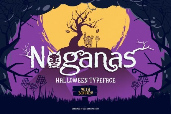Noganas Font - Featured Image