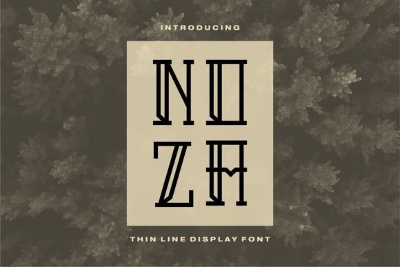 Noza Font - Featured Image