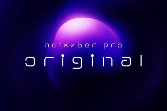 Nuixyber Pro Original Font - Featured Image