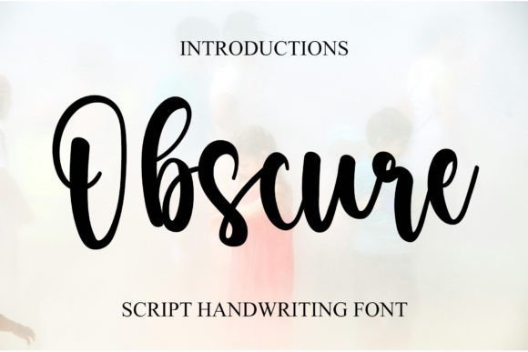 Obscure Font - Featured Image
