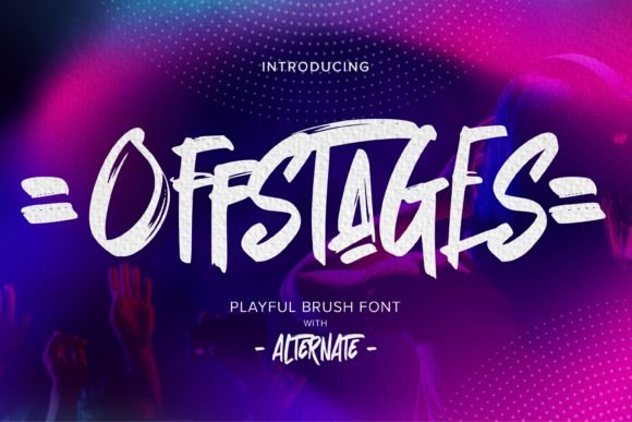 Offstages Font - Featured Image