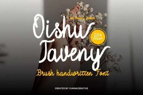 Oishu Taveny Font - Featured Image
