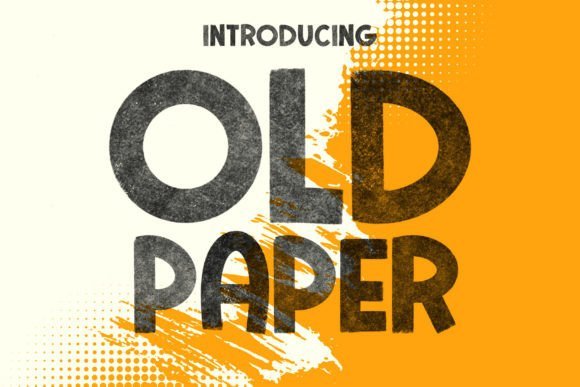 Old Paper Font - Featured Image