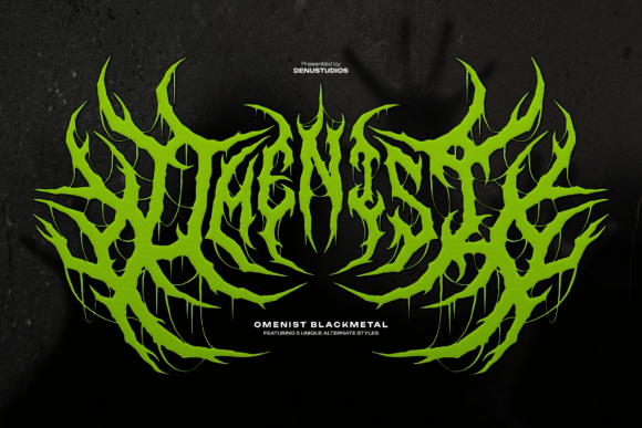Omenist Font - Featured Image