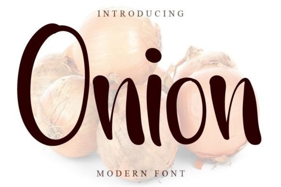 Onion Font - Featured Image