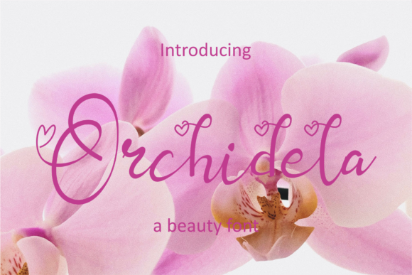 Orchidela Font - Featured Image