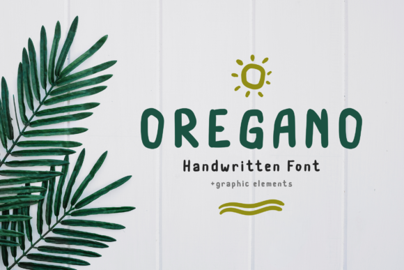 Oregano Font - Featured Image