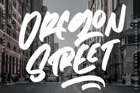 Oregon Street Font - Featured Image