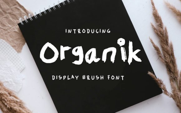 Organik Font - Featured Image