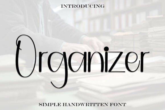 Organizer Font - Featured Image