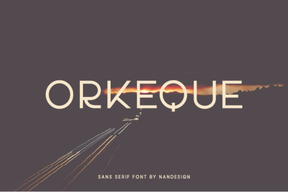 Orkeque Font - Featured Image