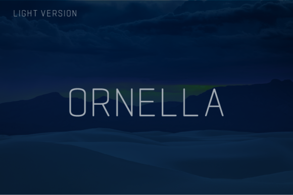 Ornella Light Font - Featured Image