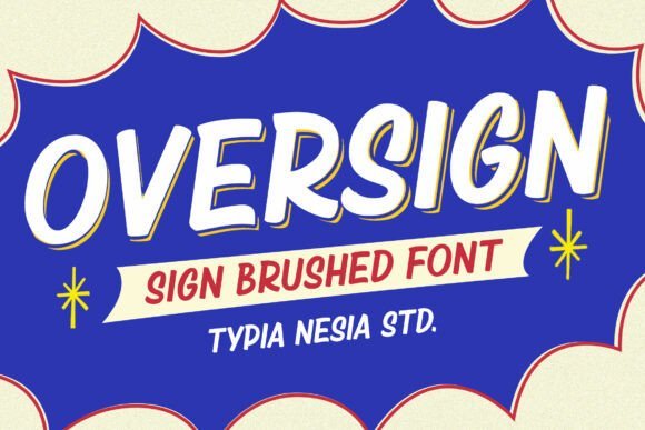 Oversign Font - Featured Image