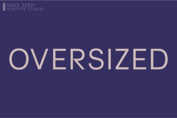 Oversized Font - Featured Image