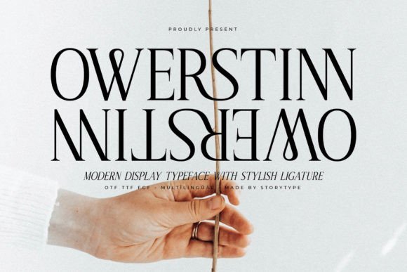 Owerstinn Font - Featured Image
