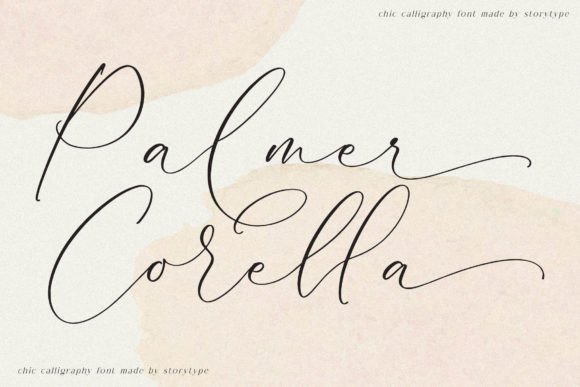 Palmer Corella Font - Featured Image