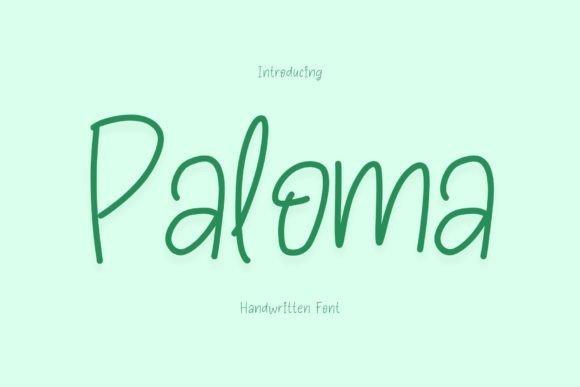 Paloma Font - Featured Image