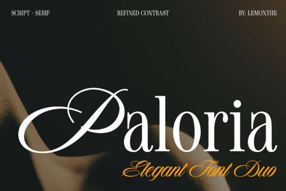 Paloria Duo Font - Featured Image