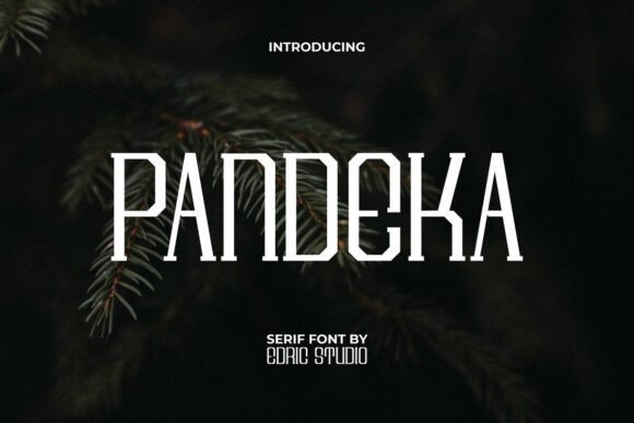 Pandeka Font - Featured Image