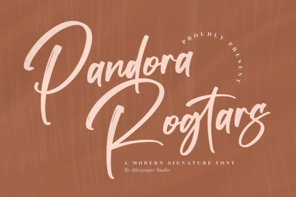 Pandora Rogtars Font - Featured Image