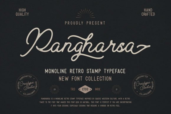 Pangharsa Font - Featured Image