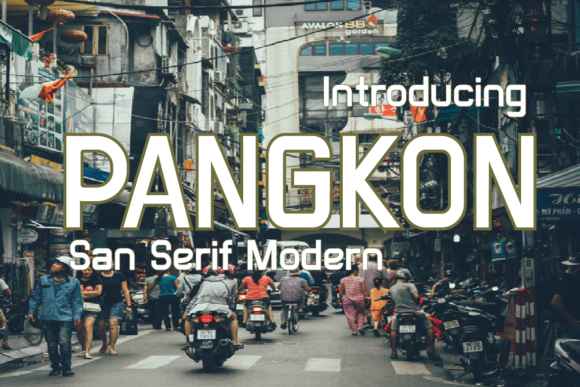 Pangkon Font - Featured Image