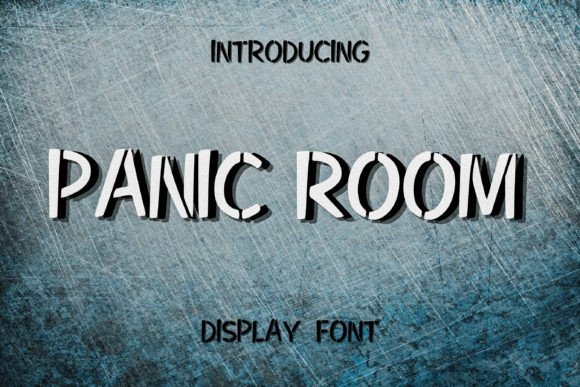 Panic Room Font - Featured Image