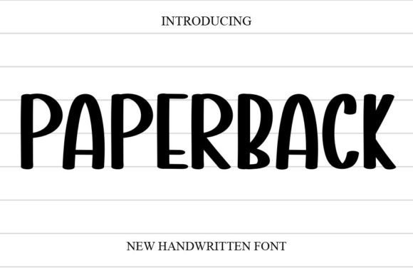 Paperback Font - Featured Image