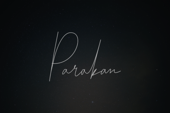 Parakan Script Font - Featured Image