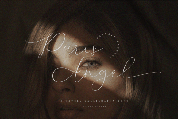 Paris Angel Font - Featured Image