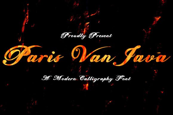 Paris Van Java Font - Featured Image