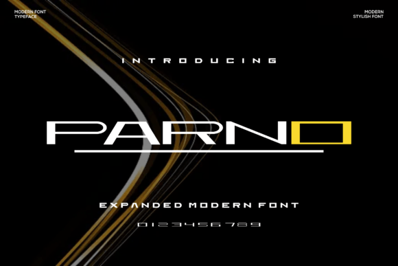 Parno Font - Featured Image