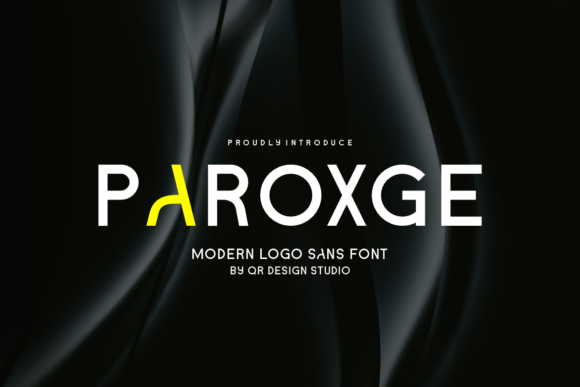 Paroxge Font - Featured Image