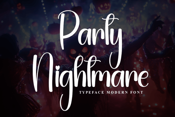 Party Nightmare Font - Featured Image