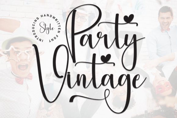 Party Vintage Font - Featured Image
