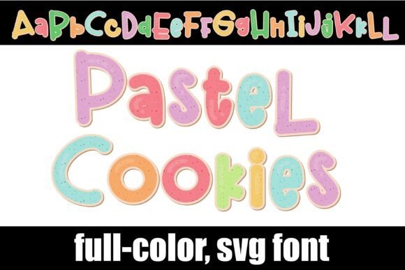 Pastel Cookies Font - Featured Image