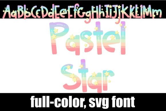 Pastel Star Font - Featured Image