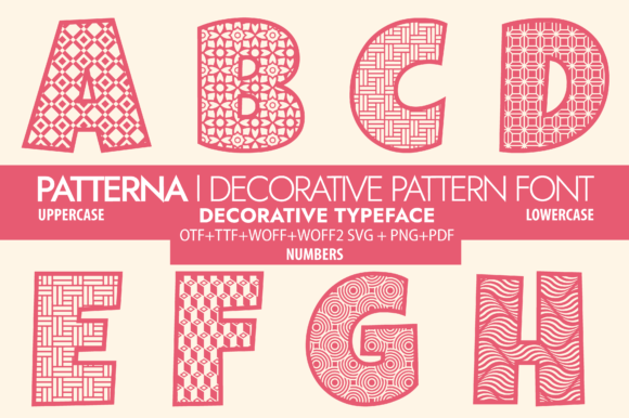 Patterna Font - Featured Image