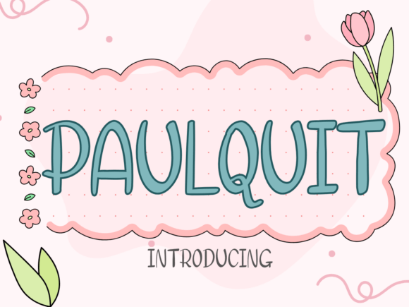 Paulquit Font - Featured Image