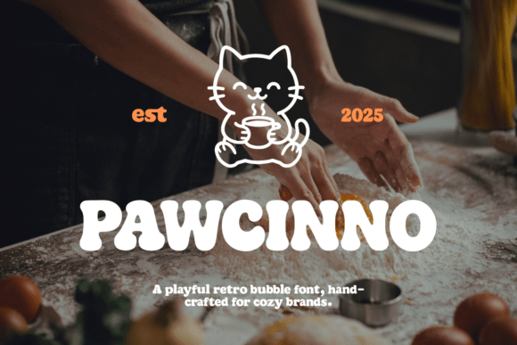 Pawcinno Font - Featured Image