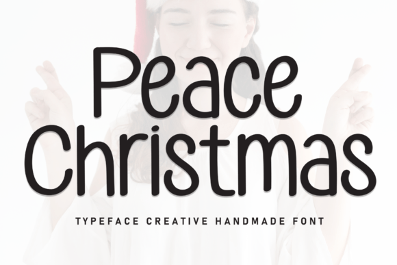 Peace Christmas Font - Featured Image